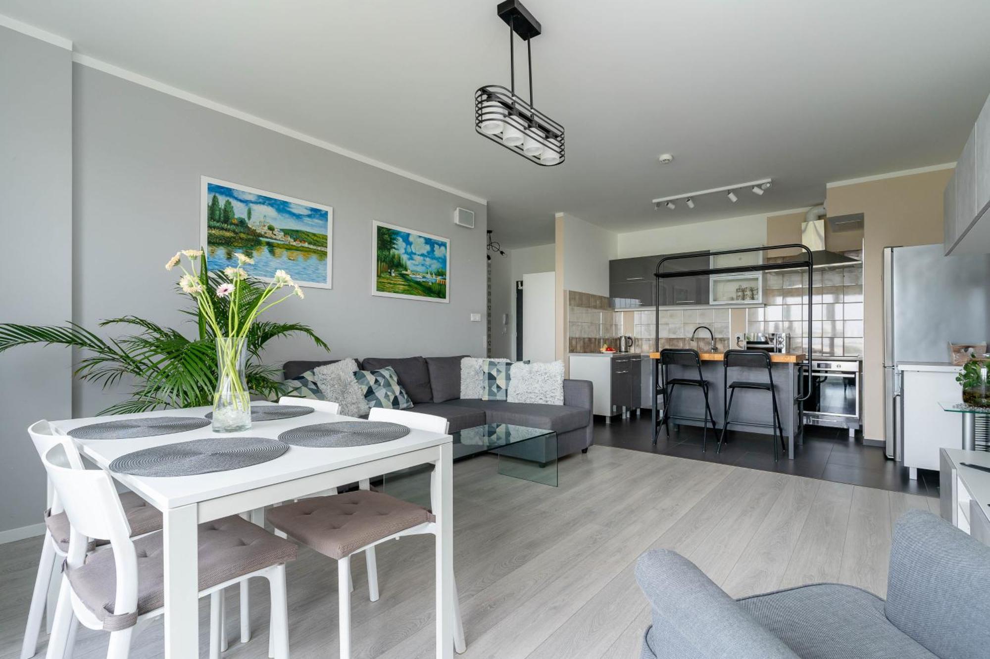 غدانسك Symphony Baltica Towers Apartamenty المظهر الخارجي الصورة