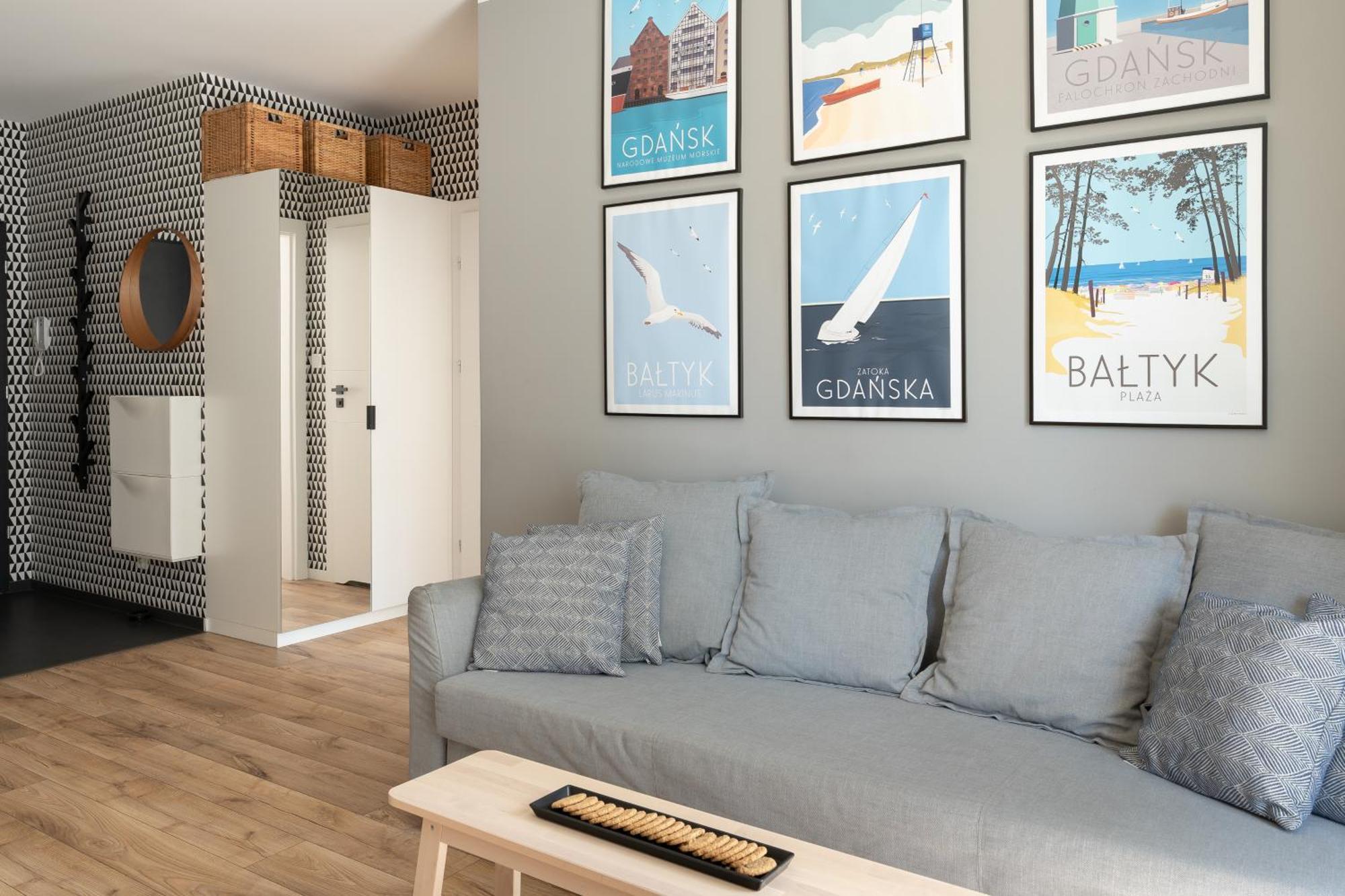غدانسك Symphony Baltica Towers Apartamenty المظهر الخارجي الصورة